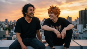 Kuroo and Kenma Rooftop