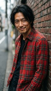 Kuroo Red Plaid
