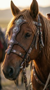 Kyrgyz Horse Portrait