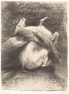 L'Aile impuissante n'eleva point la bete en ces noirs espaces (The impotent wing did not lift the animal into that black space