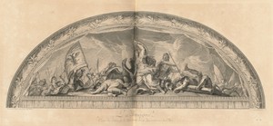 L'Allemagne Cintre du Salon de la Guerre du côté des appartemens du Roi (Germany, Center of the Salon of War next to the King's Chambers) [pl. 37]