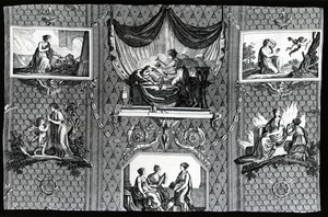 L'Amour et Psyche (Cupid and Psyche) (Furnishing Fabric)