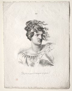 L'art de la lithographie: Head of an Amazon