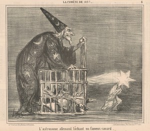 L'astronome allemand lachant un ... Canard