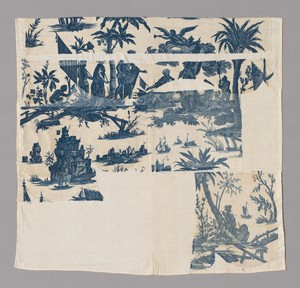 L'Hommage de l'Amérique á la France (America's Tribute to France) (Furnishing Fabric)