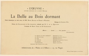 La Belle au bois dormant