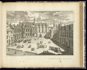 LA COUR DU CHÂTEAU DE CHANTILLY