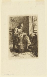 La Couseuse (The Woman Sewing)