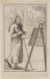 La Font de Saint-Yenne (Blind Critic by an Easel)