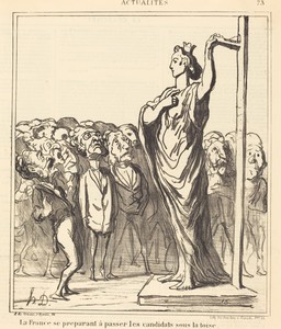 La France se préparant a passer...
