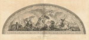 La Hollande Cintre du Salon de la Paix en face des Appartmens de la Reine (Holland, Center of the Salon of Peace Opposite the Queen's Apartments) [pl. 48]