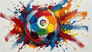 La Liga Abstract Splash