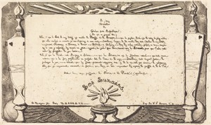 La Loi lunaire, 1er planche ("Lunar" Law, 1st plate)