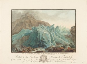 La Lutschinen sortant du Glacier inférieur du Grindelwald