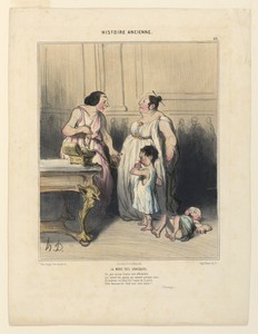 La Mere des Gracques, plate 46 from the Histoire Ancienne