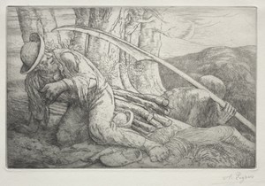 La Mort et le Bûcheron (5th Plate)