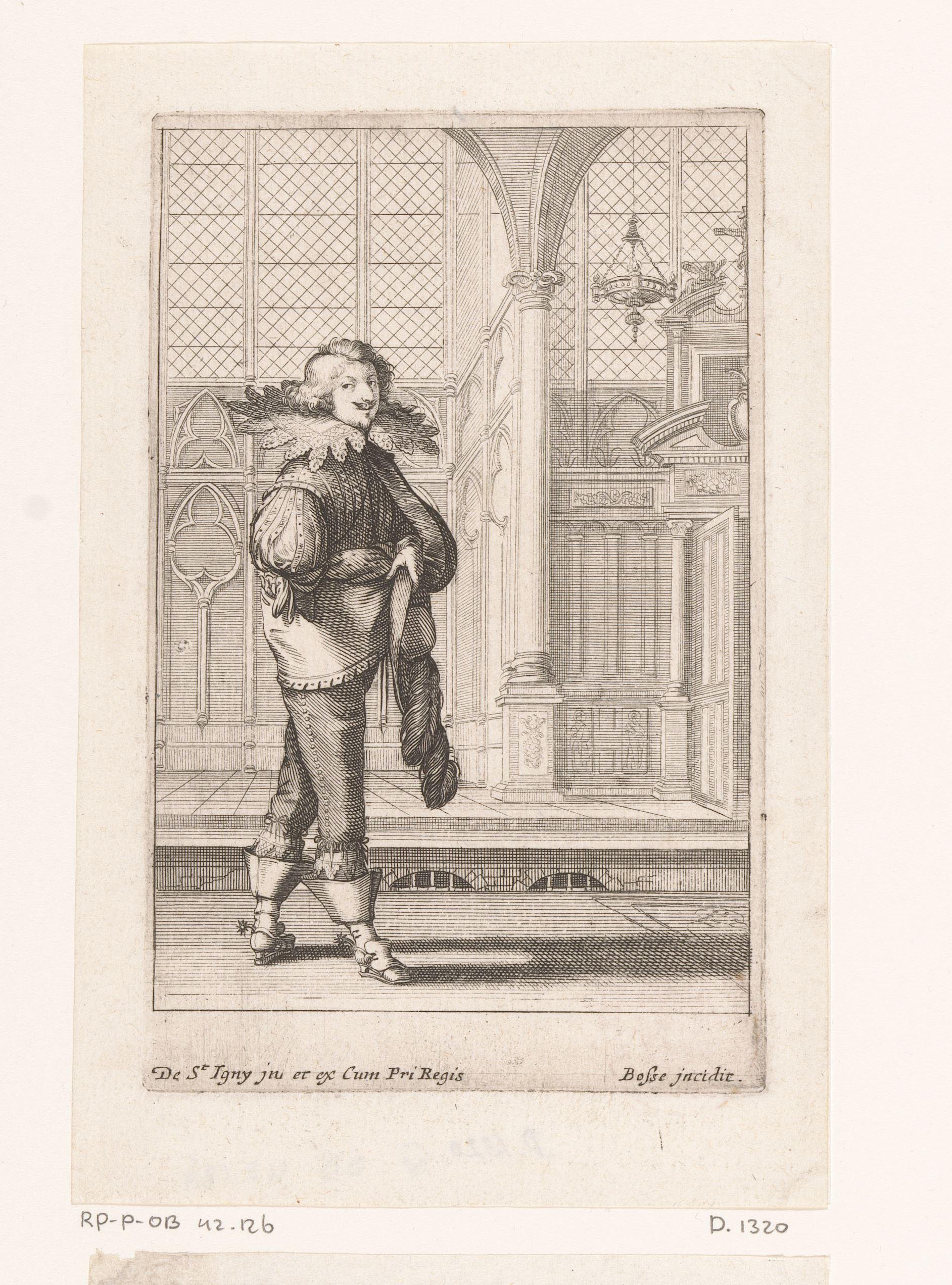 La Noblesse Française à l’église (De Franse adel in de kerk) by Abraham Bosse