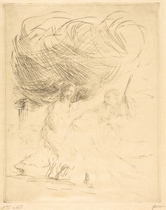 La route d'Emmaüs (2e planche) (The Road to Emmaus) (second plate)