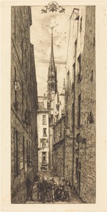 La Rue des Chantres, Paris (Chantrey Street, Paris)