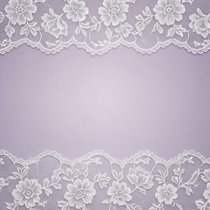 Lace Border Lavender
