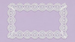 Lace Doily Frame
