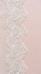 Lace Floral Cut-Out Border