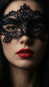 Lace Mask Seduction