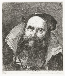 Lachende oude man