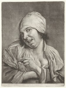 Lachende vrouw (het Gezicht)