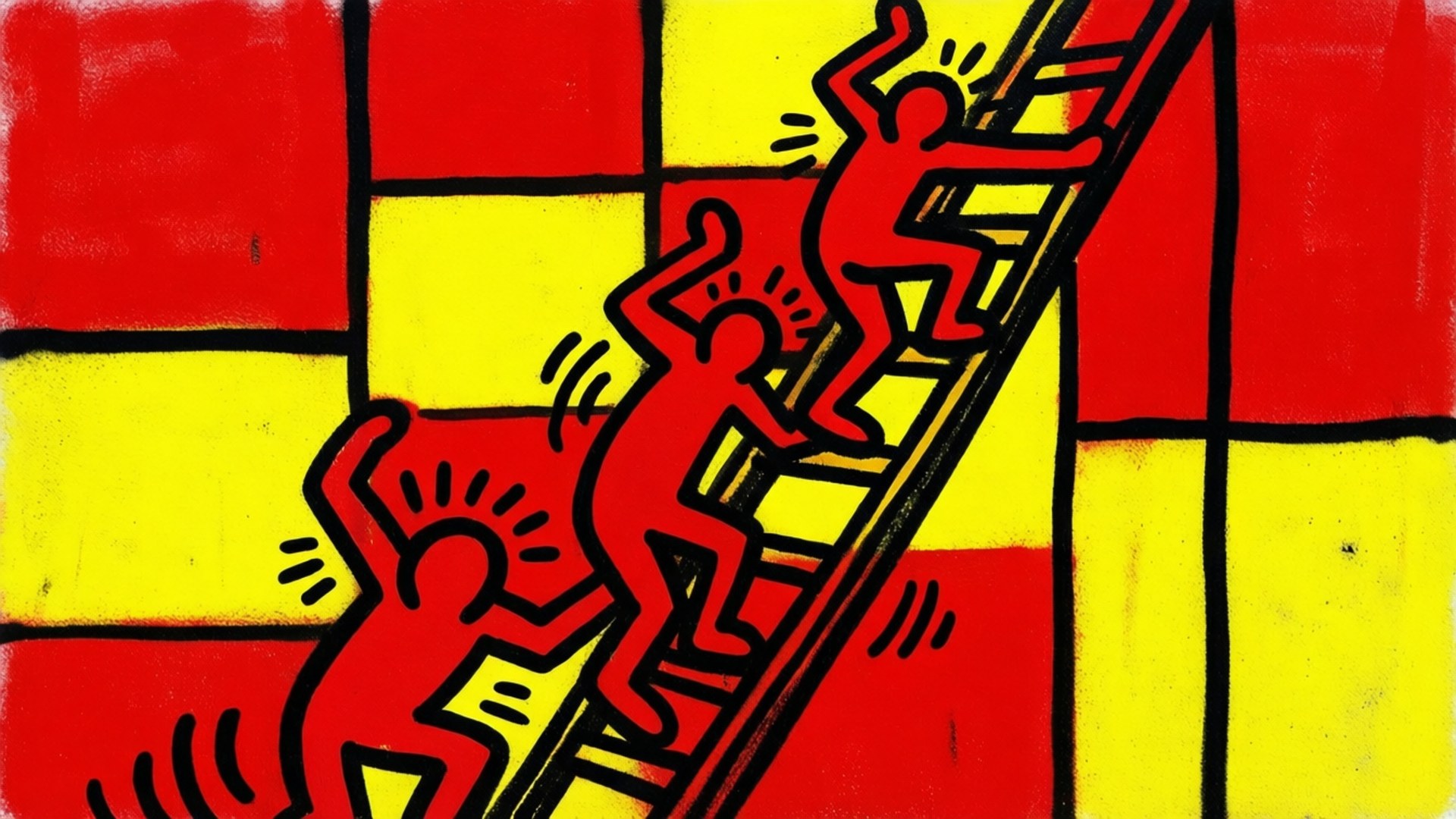 Ladder to Success by Wallpapers.art Studio
