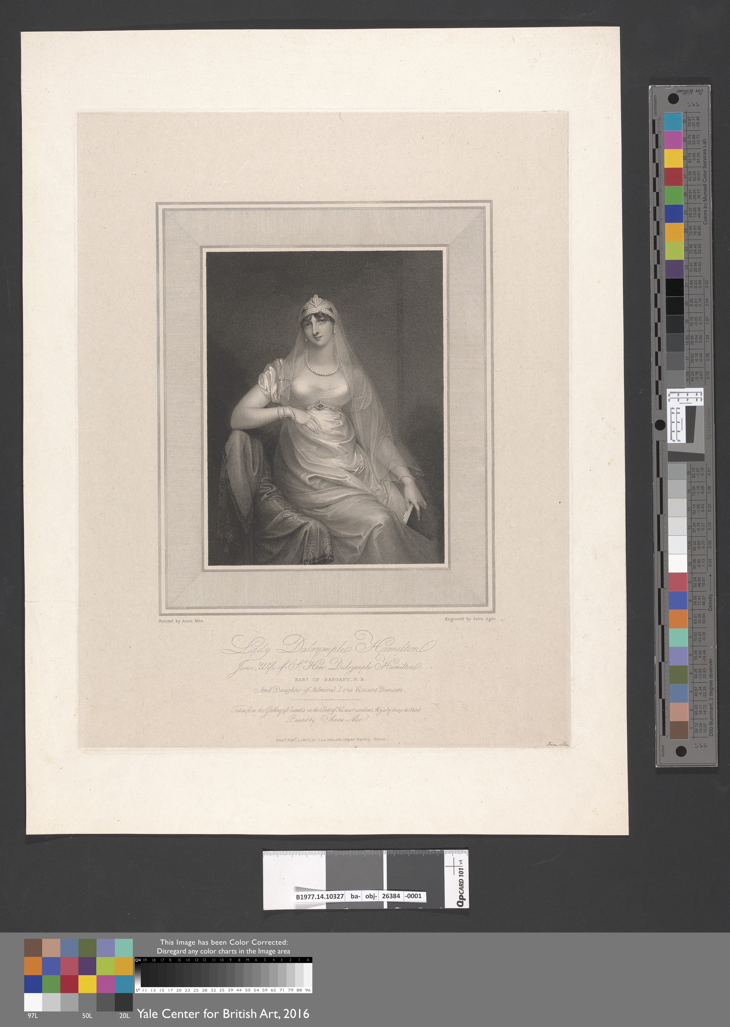 Lady Dalrymple Hamilton by John Samuel Agar