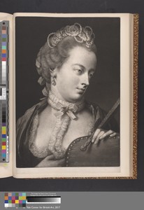 Lady elegantly attired