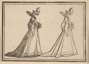 Lady in a Large Coat