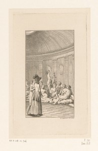Lady Montagu in het badhuis