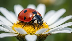 Ladybug on Daisy