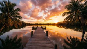 Lagoon Sunset