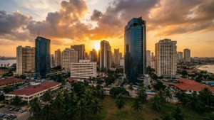 Lagos Sunset Skyline