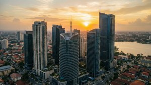 Lagos Sunset Skyline