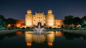 Lahore Fort Under the Stars