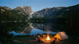 Lake Camp Twilight