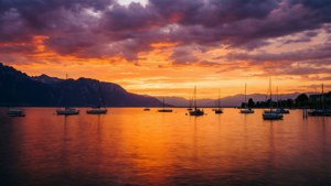 Lake Geneva Sunset