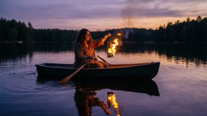 Lake Lantern Light