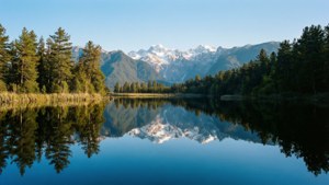 Lake Mirror Mountains