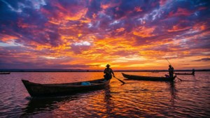 Lake Victoria Sunset Fishing