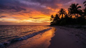 Lalomanu Sunset Serenity