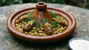 Lamb and Fava Bean Tajine