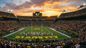 Lambeau Field Sunset
