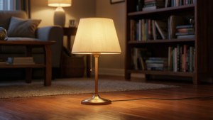 Lamp in Cozy Room