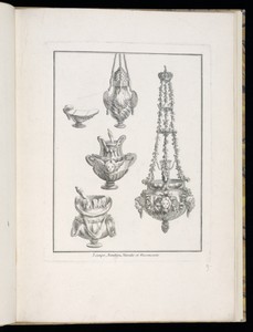 Lampe, Benitiers, Navette et Ensenssoir