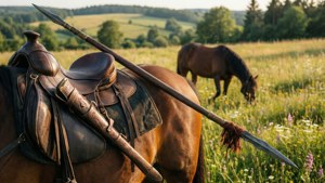 Lance on Horse